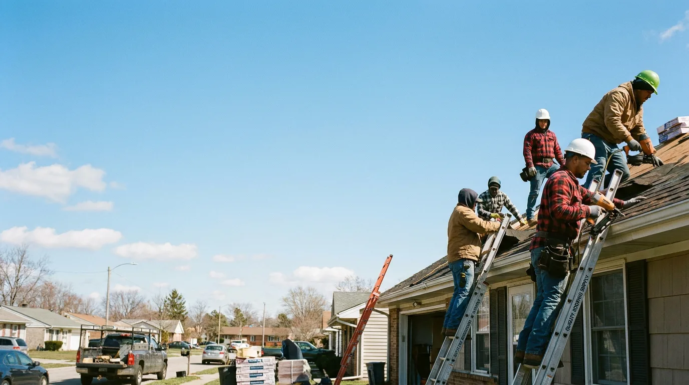 Roofing in Latham, IL near me